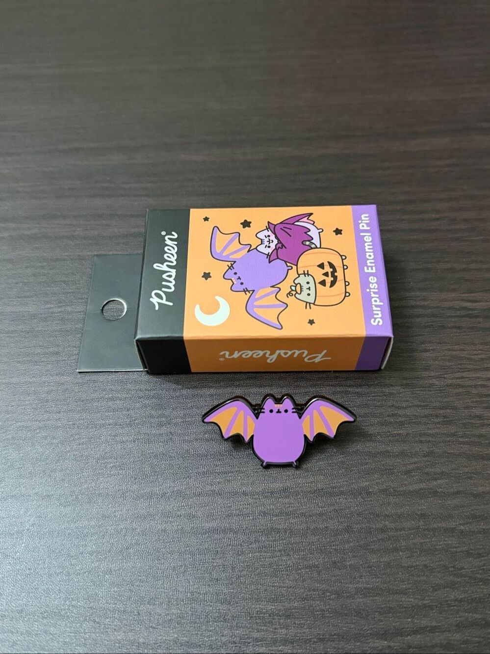 Pusheen Halloween 2026 Costume Blind Box Enamel Pin - Bat